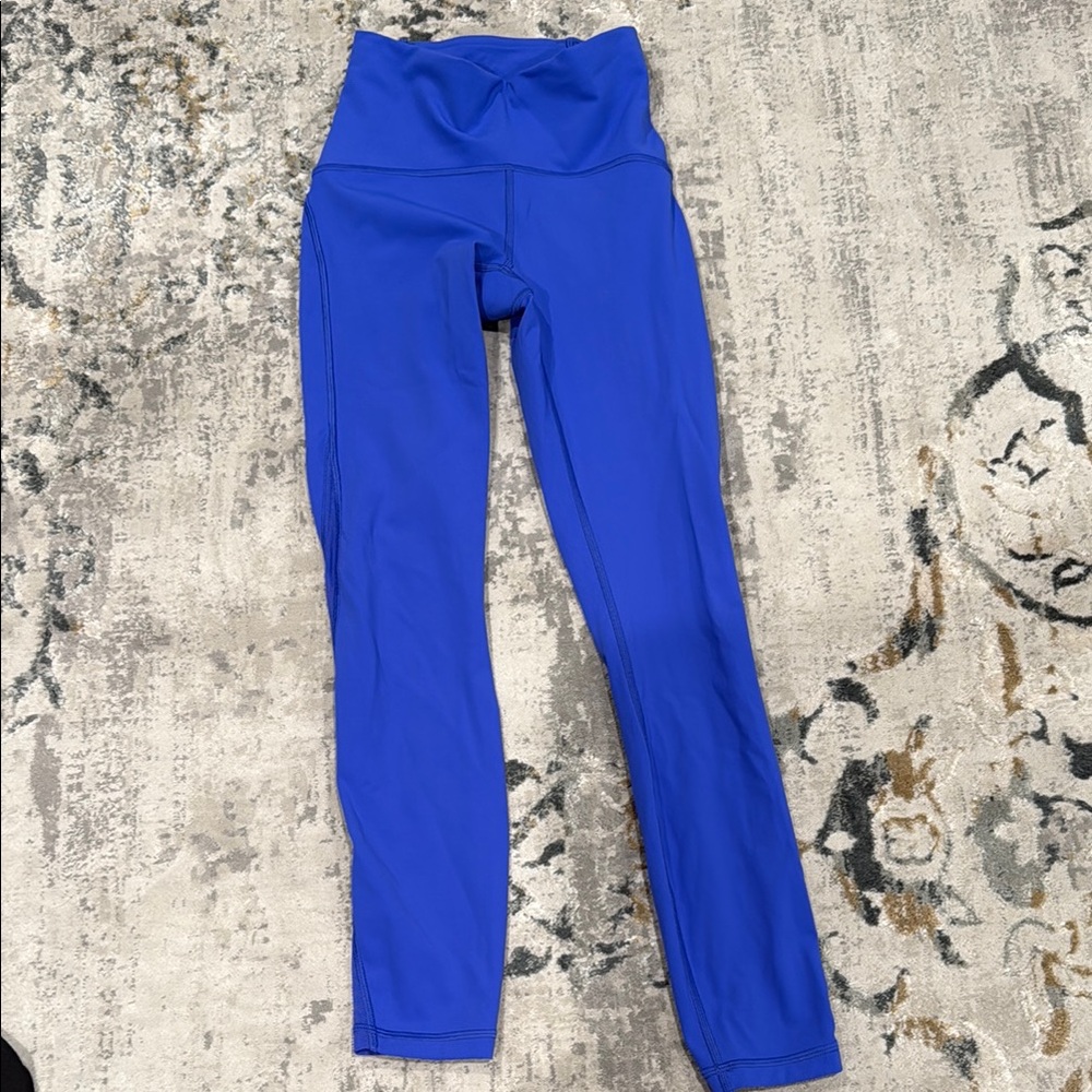 lululemon athletica Blue Leggings